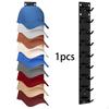 Baseball Cap Rack Wall Mounted Modern Sturdy Multipurpose Space Saving Hat for Bedroom Laundry