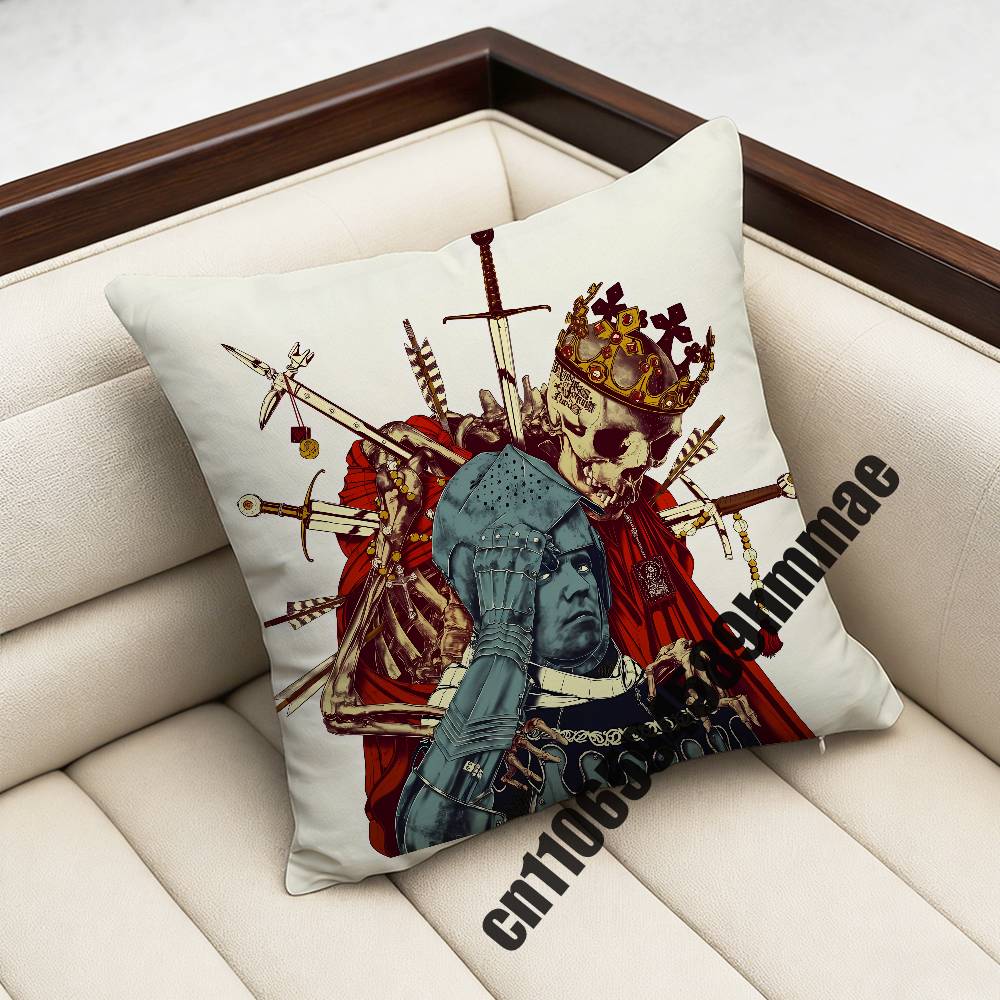 For K-Kingdom Come Deliverance Hans Henry Kcd 2 Throw Pillow Case Sham 45X45Cm 35X35Cm Square Bedroom Pillowcase Cushion Cover