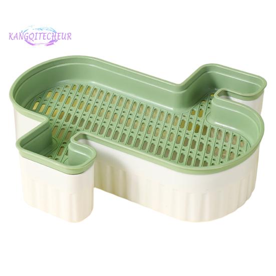 Hydroponic Cat Grass Planter, Detachable Bottom, Fine Filter Hole, Double Layer Soilless