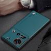 Чехол для Nubia Z70 Ultra Мягкая веганская кожа Текстурированный Защитная задняя крышка Чехол для ZTE Nubia Z70Ultra Z60S Pro Полное покрытие Корпус