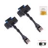 BDP1414-1 2 Pieces Front Door Stop Check Assy Limiter Strap for VW Jetta MK6 A6 5C6 1B 162 163 AV3 AV2 2010-2018 5C6837249