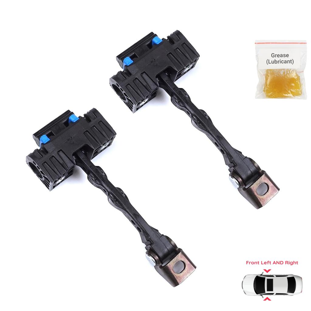 BDP1414-1 2 Pieces Front Door Stop Check Assy Limiter Strap for VW Jetta MK6 A6 5C6 1B 162 163 AV3 AV2 2010-2018 5C6837249