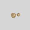 Youngglow 14k Plumpy Heart Piercing