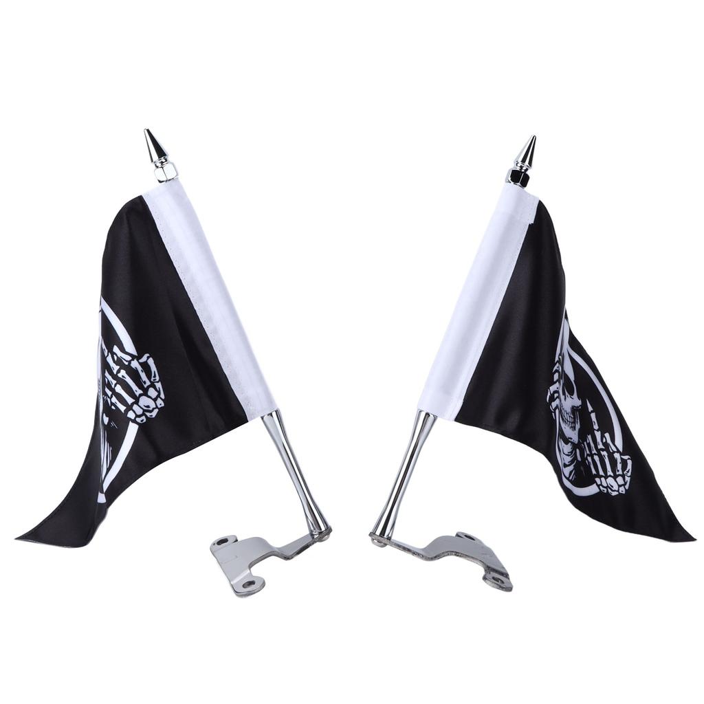 Комплект для крепления флагштока на крышке багажника с заменой флага с черепом LR для Gold Wing Tour DCT 2018?2020