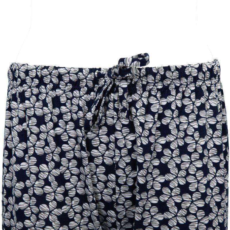 Женские пижамные брюки с завязками с цветочным принтом Marjane RODIER