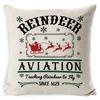 Christmas Pillow Case Christmas Light Luxury High-end Pillow Family Bed Pillow Case Home Cushion Bed Pillow