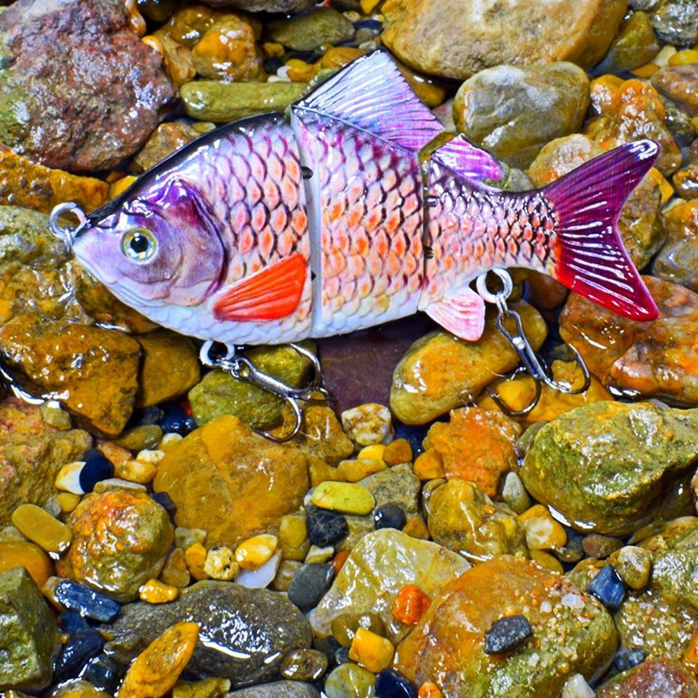 4,5-дюймовые рыболовные приманки, тонущая приманка для плавания, скользящая приманка, приманка для окуня, мускусная приманка, реалистичный крючок для рыбы-солнечника