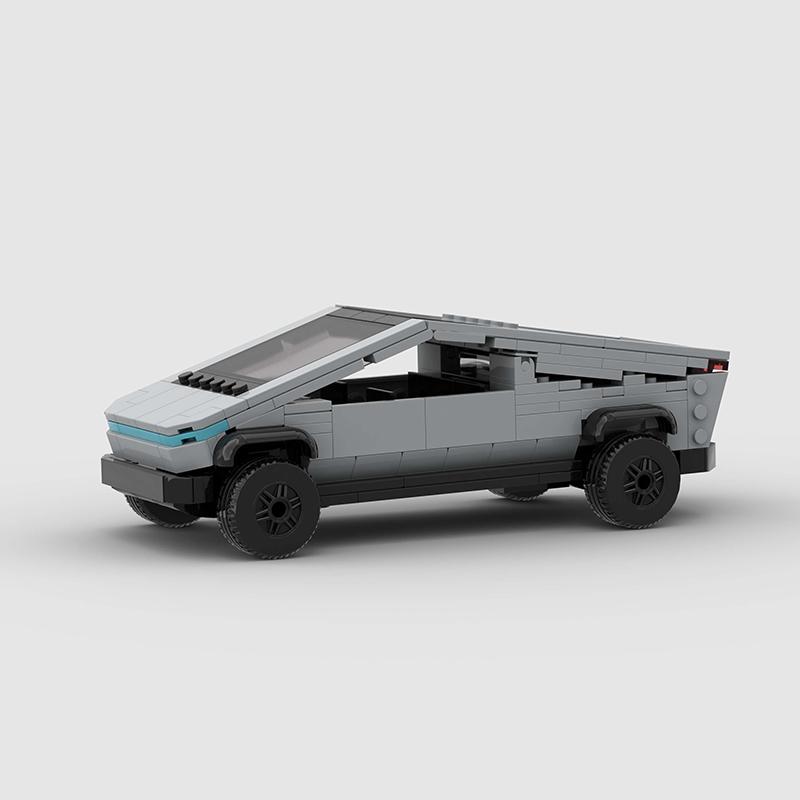 Технический Автомобильный Спорт Гонки Городской Транспорт Гонщик Moc Cybertruck Строительные Блоки Суперкар Образовательные Игрушки Подарок для Детей