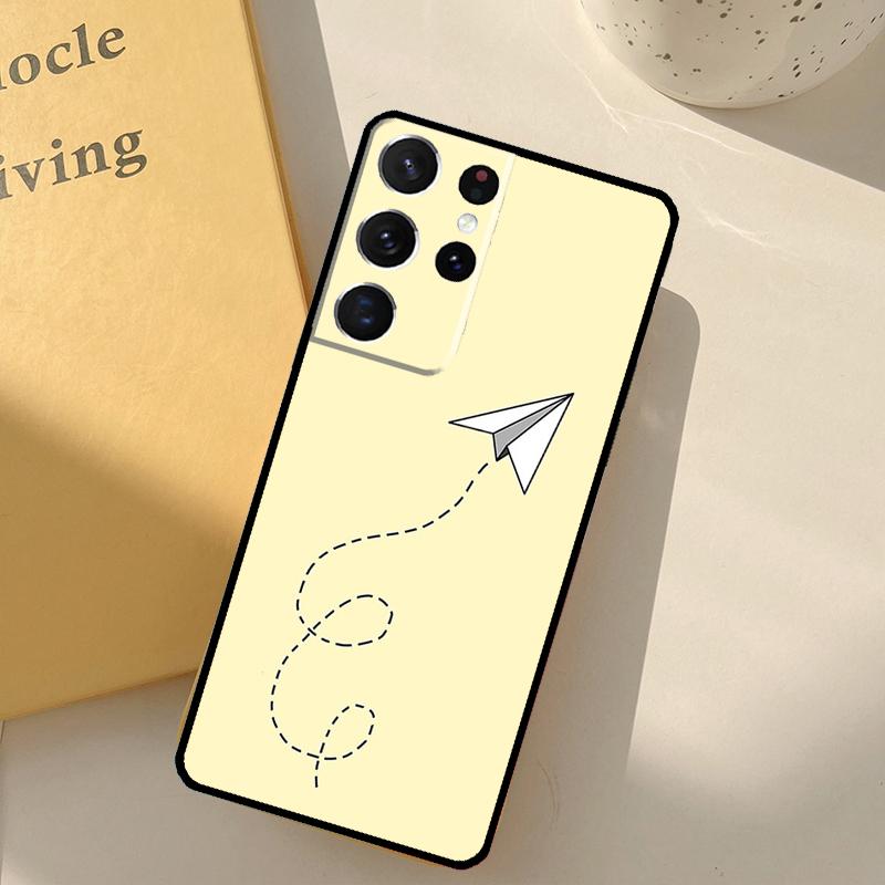 Чехол для телефона Самолет Самолет Для Samsung Galaxy S24 Ultra S20 S21 S22 S23 S25 S9 S10 Plus S25 FE Защитный чехол