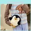 Shoulder Penguin Plush Bag Children Cartoon Crossbody Bag Outdoor Bag Storage
