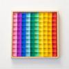 New Design Montessori Toys See Through Rainbow Lucite Stacking Blocks Acrylic HighTransparent for Kids Open Play
