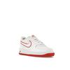 Nike Air Force 1 GS White Picante Red Детские кроссовки Aura Blue-Tint Aluminium DV7762-101