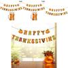 Fall Festival Paper Banner With 19 Letters For Thanksgiving Party Scene Decoration