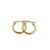 [Petit-Germe] Petit Gelme Hoop Earrings Stainless 316L 15mm Gold Color P1024