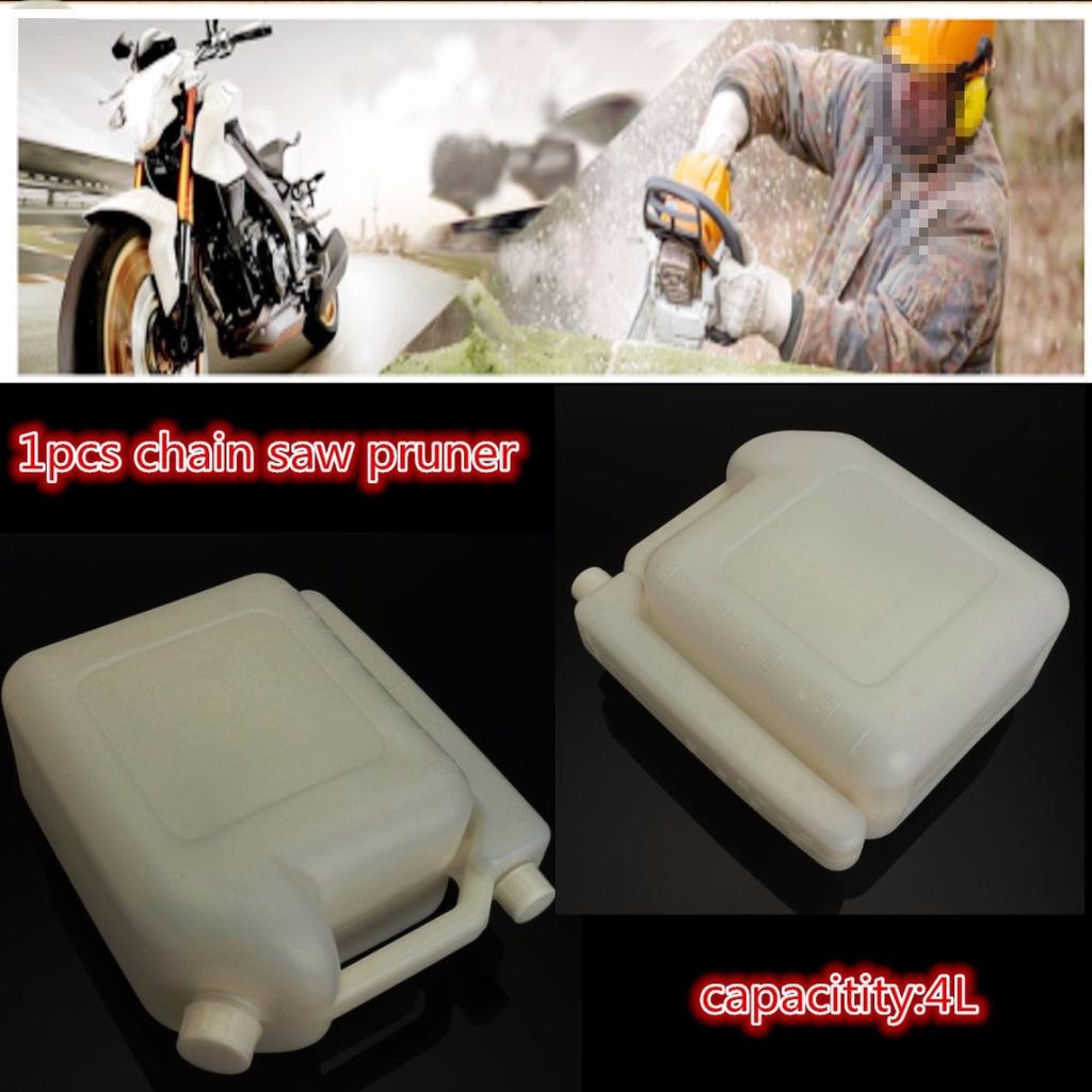 4 л Бензопила Масло Топливо Бензин Смесительная емкость для 2-тактных двигателей 25:1 20:1 Белый