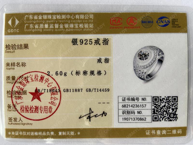 Серебряное кольцо в форме часов с фианитами