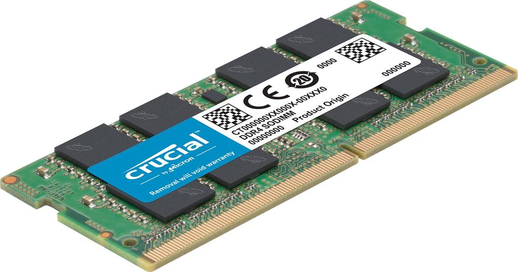 Crucial Laptop Expansion Memory 16GB DDR4 CL19 SODIMM 260pin CT2K8G4SFRA266 (8GBx2) 2666MT/s (PC4-21300)