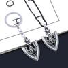 Anime JOJOS BIZARRE ADVENTURE Keychain Kujo Jotaro Arrow Metal Pendant Chain Choker keychain Charm Gifts Cosplay Jewelry
