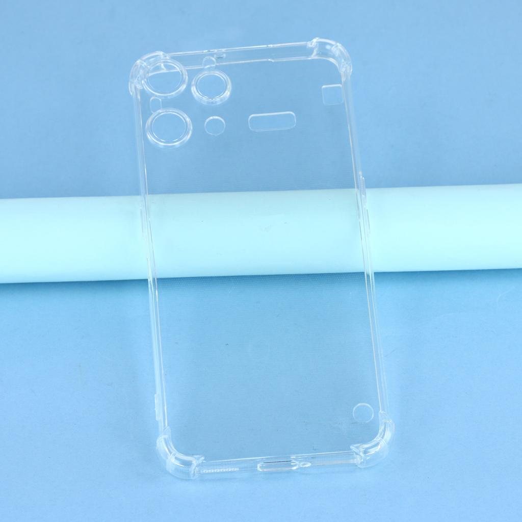 For Nothing Phone (3a) Lite 5G Transparent TPU Case Reinforced Corners Drop-proof Phone Cover
