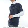 [Ping Apparel] Men's Layered Twin Set (moisture Wicking, Quick Drying, UV Protection)  Golf  621-5160205 120Navy LL