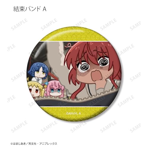 Bocchi the Rock!" Anime Trading Yurukoma Glitter Can Badges, Box of 10