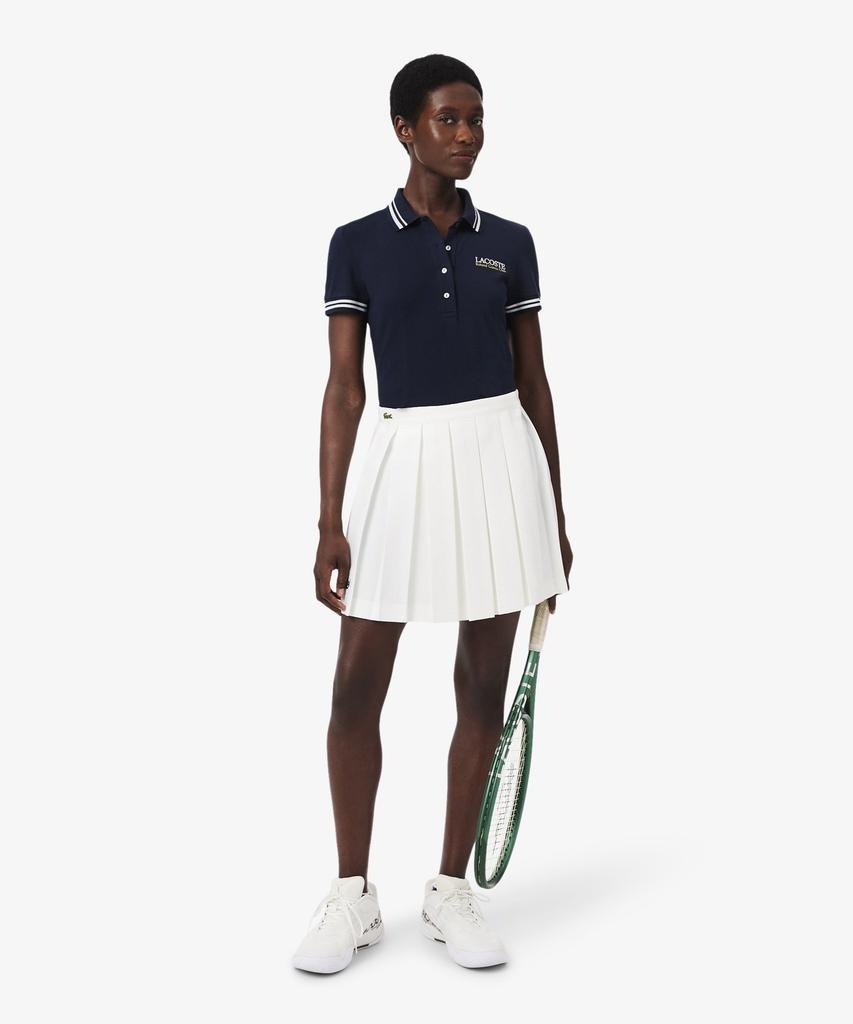 LACOSTE Женская теннисная футболка-поло из пике Roland Garros Pf0582-56G 166