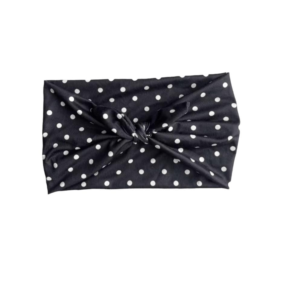 Polka Dot Women Wide Headwraps Large Non Slip Hairband Hair Accessories Bow Headbands  Sports