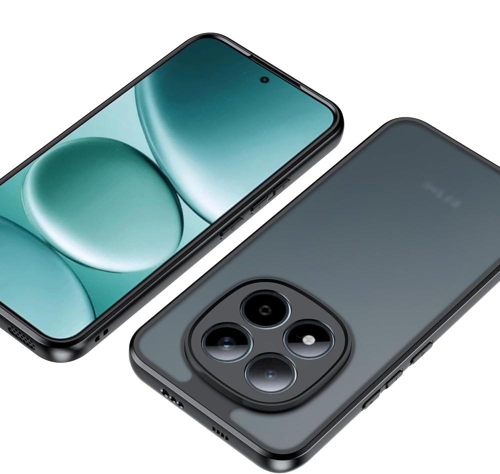 Case for Xiaomi Redmi Note 15 Pro 4G, Fusion Hybrid, Matte Black