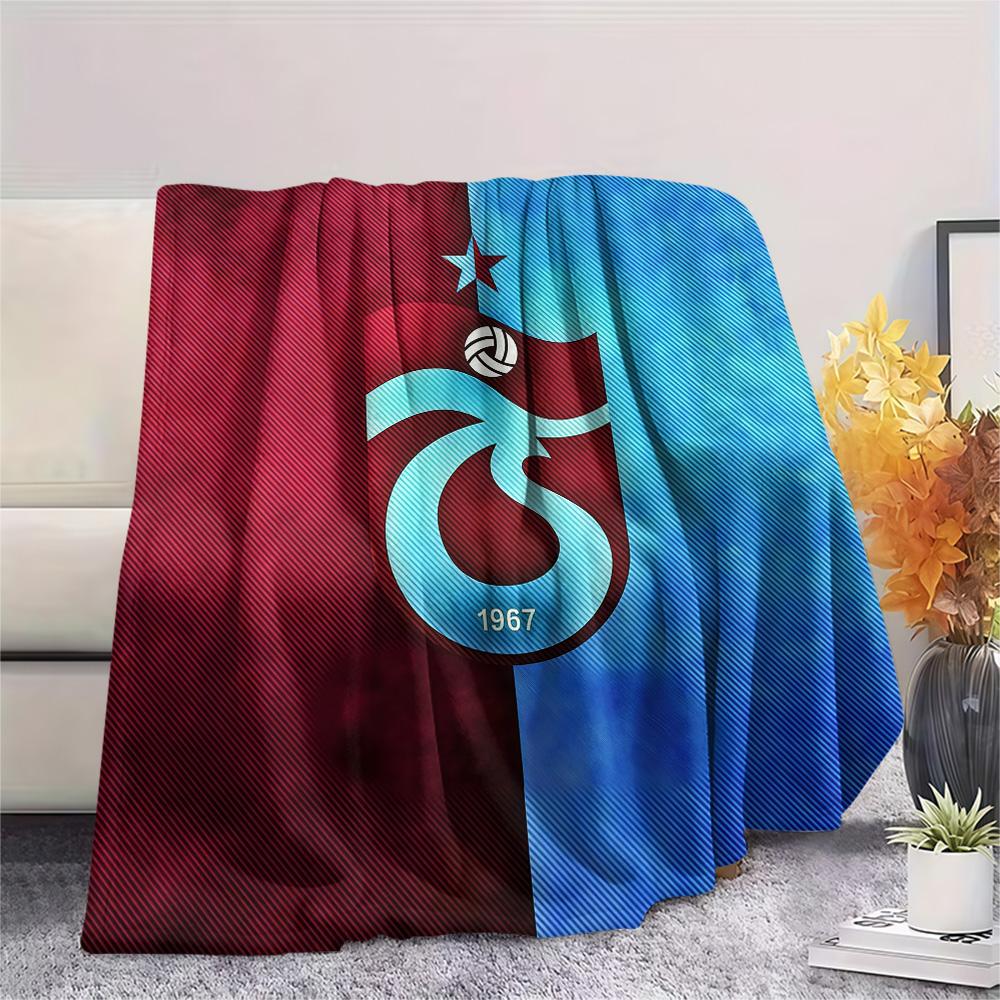 Trabzonspor2 Flannel Blanket, High quality Comfortable for All Seasons, Home Decor, Warmth and Comfort