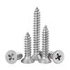 m4.2x19 stainless steel flat head self-drilling