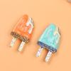 Sun Wind Cute Ice Cream Ice Cream Brooch Creative Fun Enamel Color Pin Accessories Ins Wind