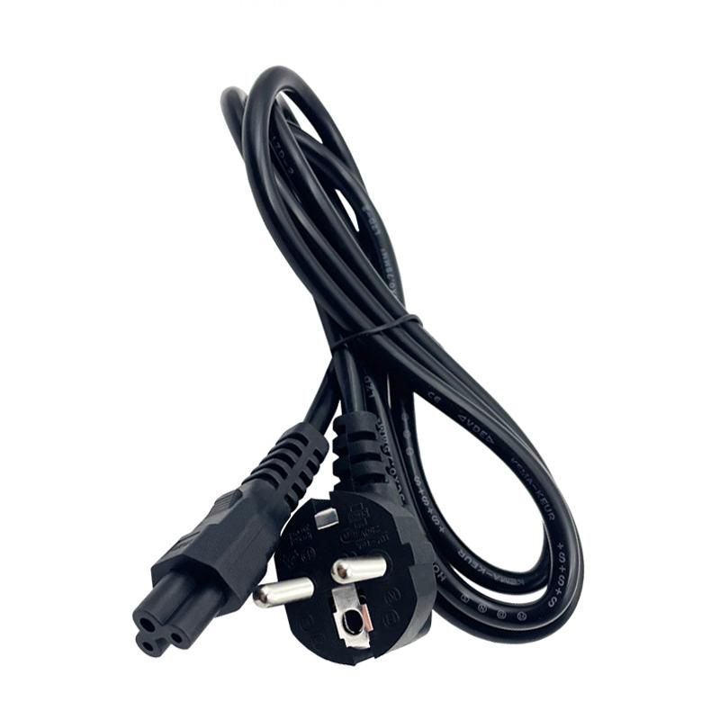 Кабель питания ЕС для ноутбука, 3-контактный, 10 А, адаптер, удлинитель для зарядного устройства HP, Dell, Toshiba, Sony, ASUS, Lenovo, Samsung, ноутбук 1,2 м