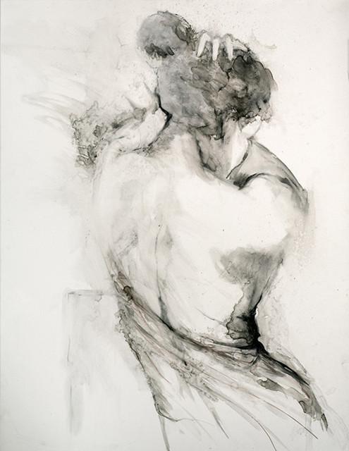 Abstract Sexy Woman Naked Back Posters Nude Art Canvas Prints Portrait Decorative Painting Wall Pictures for Living Room Decor