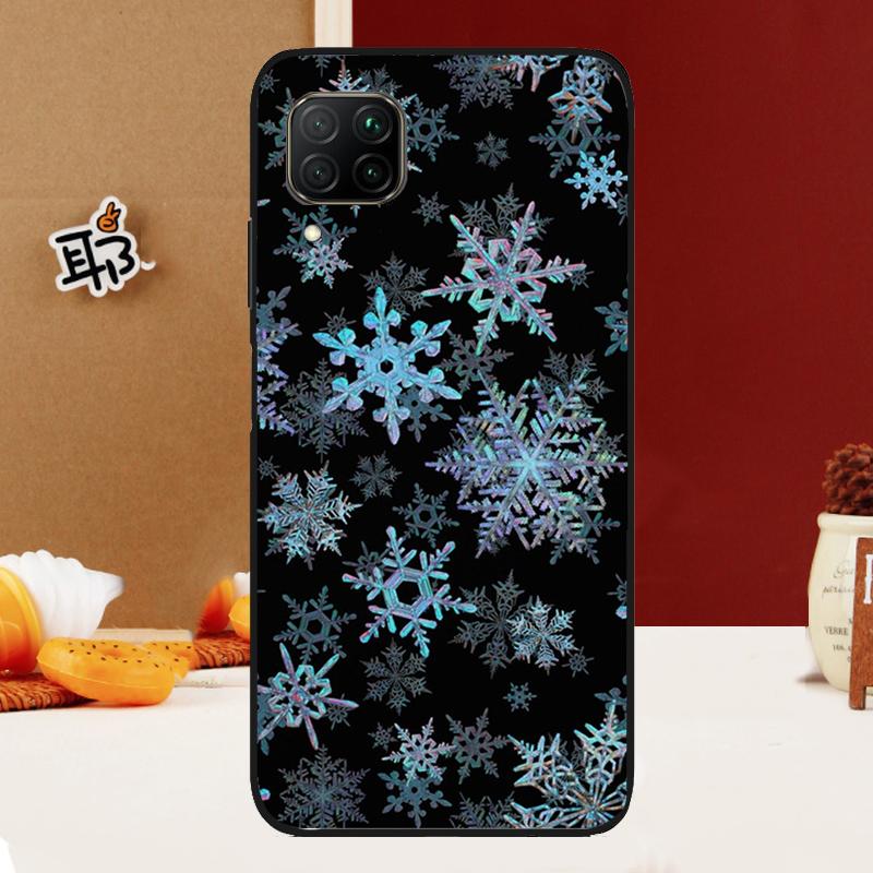 Снежинка Зима Для Huawei Nova Y91 Y90 Y61 Y60 Y70 5T Nova 9 10 SE 11 3i 7i 8i P20 P40 Lite P30 Pro Чехол