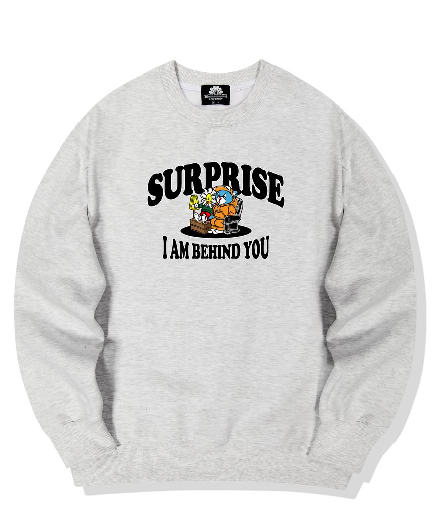 TRIPSHION Surprise Duo Графический свитшот - Белый