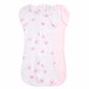 Aden + anais essentials easy snug swaddle спальный мешок без рукавов для новорожденных 0-3 месяцев мерцающие звезды розовый 2 шт.