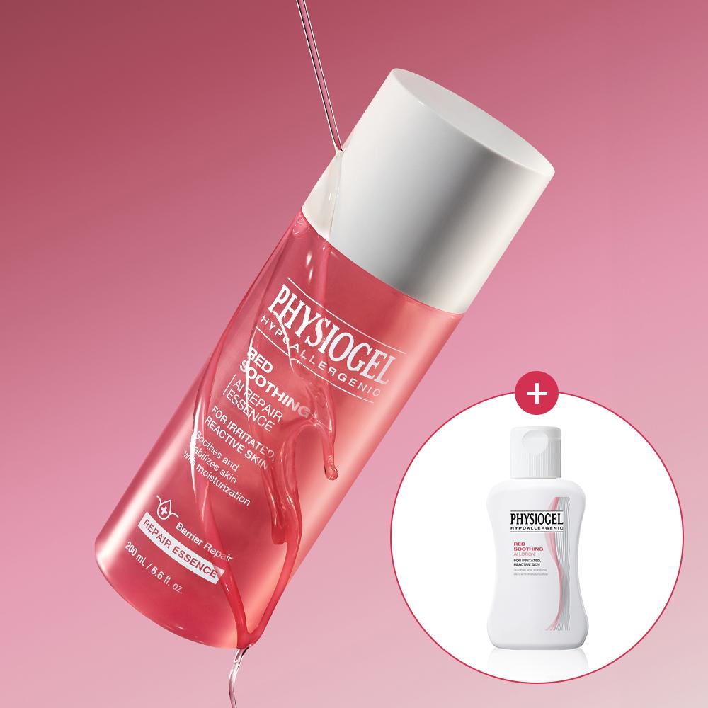 Physiogel Red Soothing Ai repAir Essence 200ml Plan  + Lotion 50ml 
