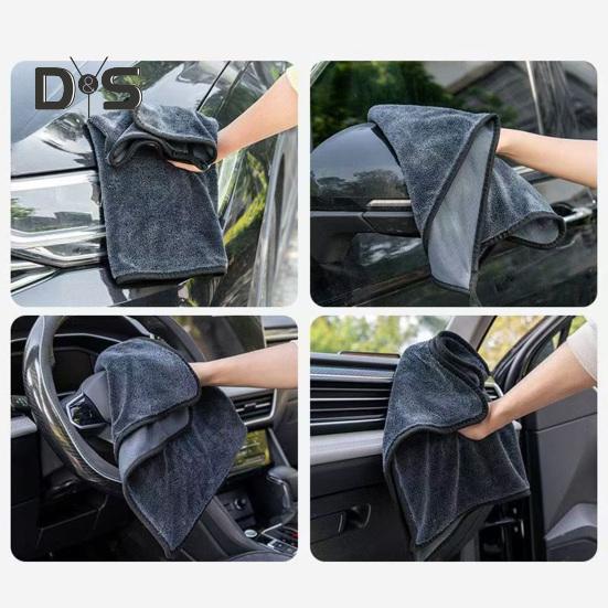 Полотенца для чистки автомобиля Легко впитывают воду Не оставляют следов после протирания Не линяют Многоразовые блестящие салфетки из микрофибры для рук и лица Быстросохнущие кухонные