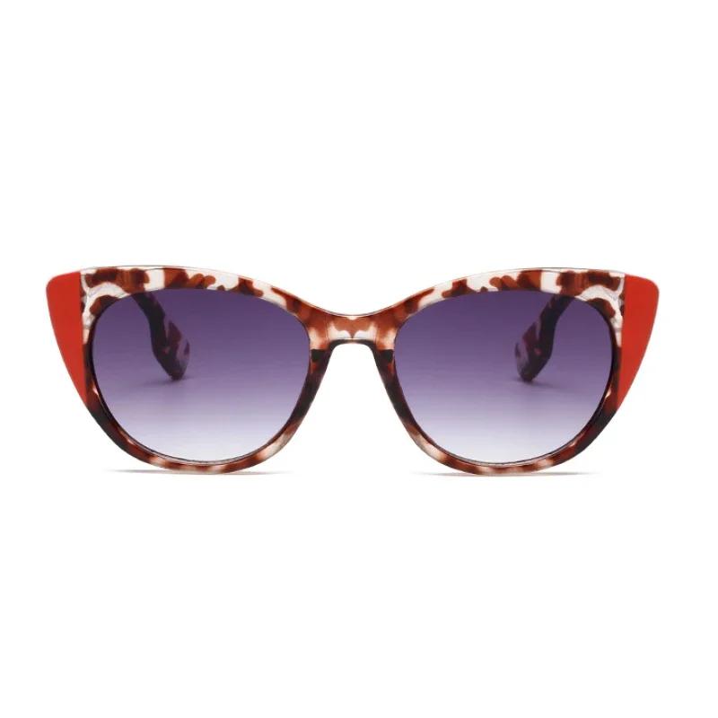 Cat Eye Sunglasses Women Men Classic Brand Mirror Stylish Sun Glasses Female Male Vintage Lens Personality Colors