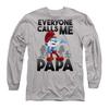 The Smurfs Mens Call Me Papa Smurf Long-Sleeved T-Shirt