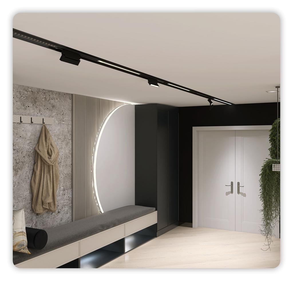 Tuya Flood Reg 10W ZF10 Zigbee Linear Spotlight for SLIM TRACK and FiberFLEX Tracks 48VDC 3000-6000K Dimmable