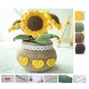 Tulip Flowerpot Flower/Sunflower Crochet Kit Crochet Starter Kit Handmade Crafts Lovers