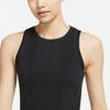 Nike Tank Tops Women's Black Crew Neck Moderate Straight Fit DQ5613-010