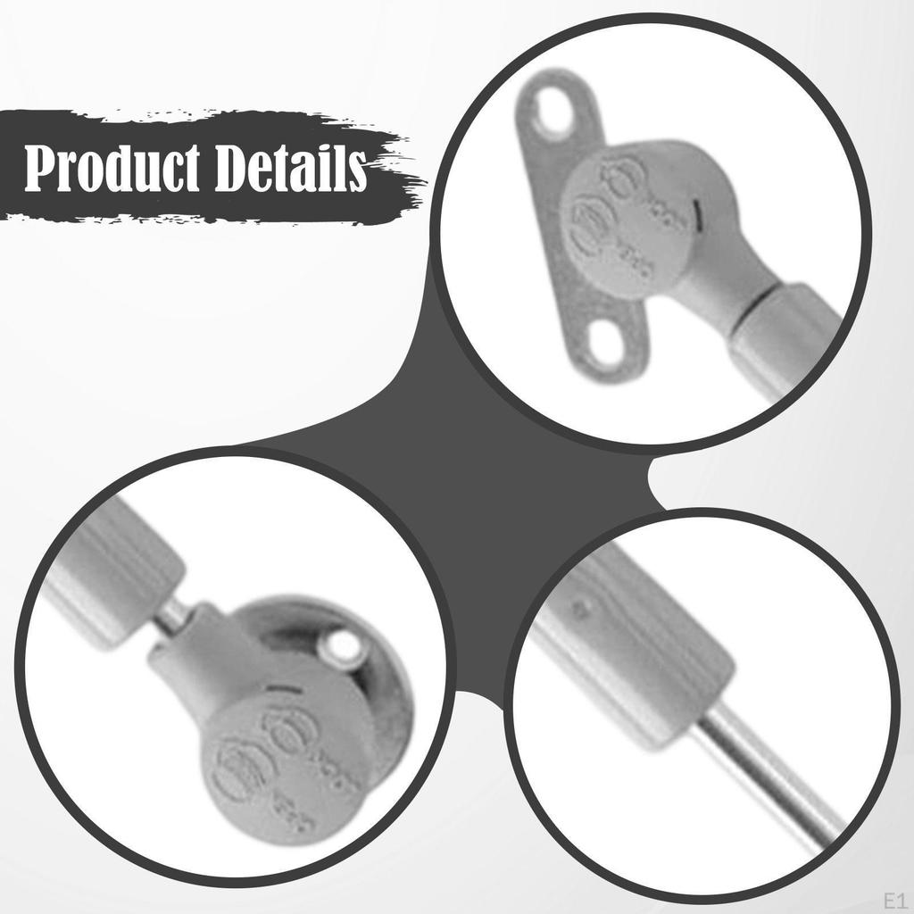 2Pcs Toy Box Hinges Slow Closing Silent Flat Lid Support for Chest Heavy Curved Round