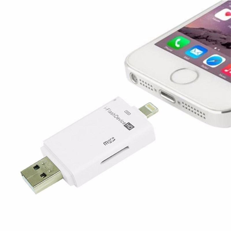 USB-накопитель OTG SD TF-кардридер для Iphone и Ipad