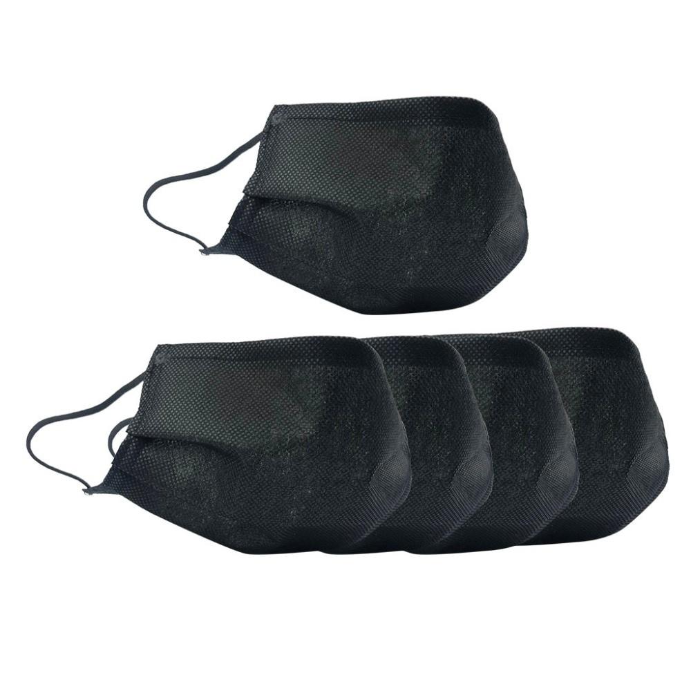 Одноразовая нетканая противопылевая маска для лица, противодымная, дышащая пылезащитная маска с эластичной лентой для наушников, розовая, 10/20/50 шт.