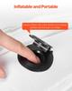 Bed Bumper for Toddlers 52 in Inflatable Bed Guard Rail with Flap 2 Packs