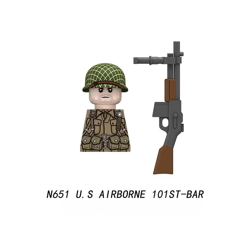 Военные конструкторы Модель Кирпичики Мини Фигурки Игрушки Игрушка Подарок для Детей