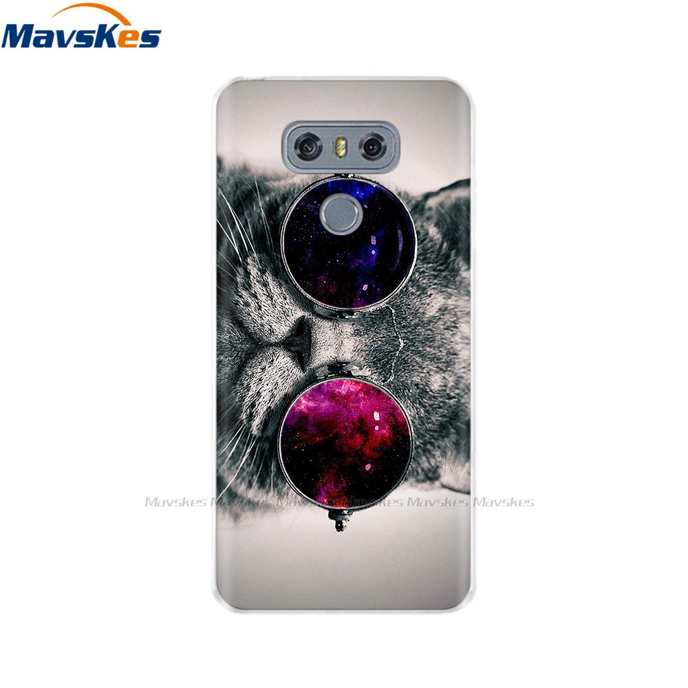 Мягкий чехол из ТПУ для Coque LG G5 G6 Чехол-крышка Силиконовый Расписной Чехол для Телефона Для LG G5 G6 Чехол-бампер Capa Fundas Coque
