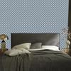 Blue and light gray dots wallpaper for living room and bedroom 50x1000